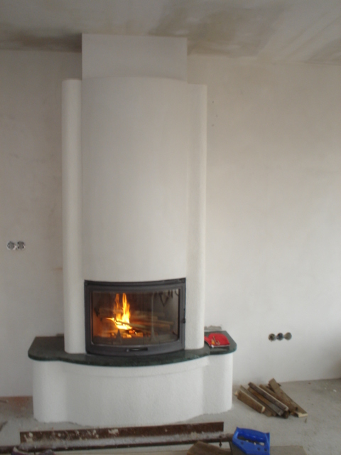 Zděný krb Jelenice